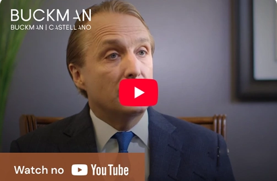 Buckman & Castellano client testimonial video thumbnail